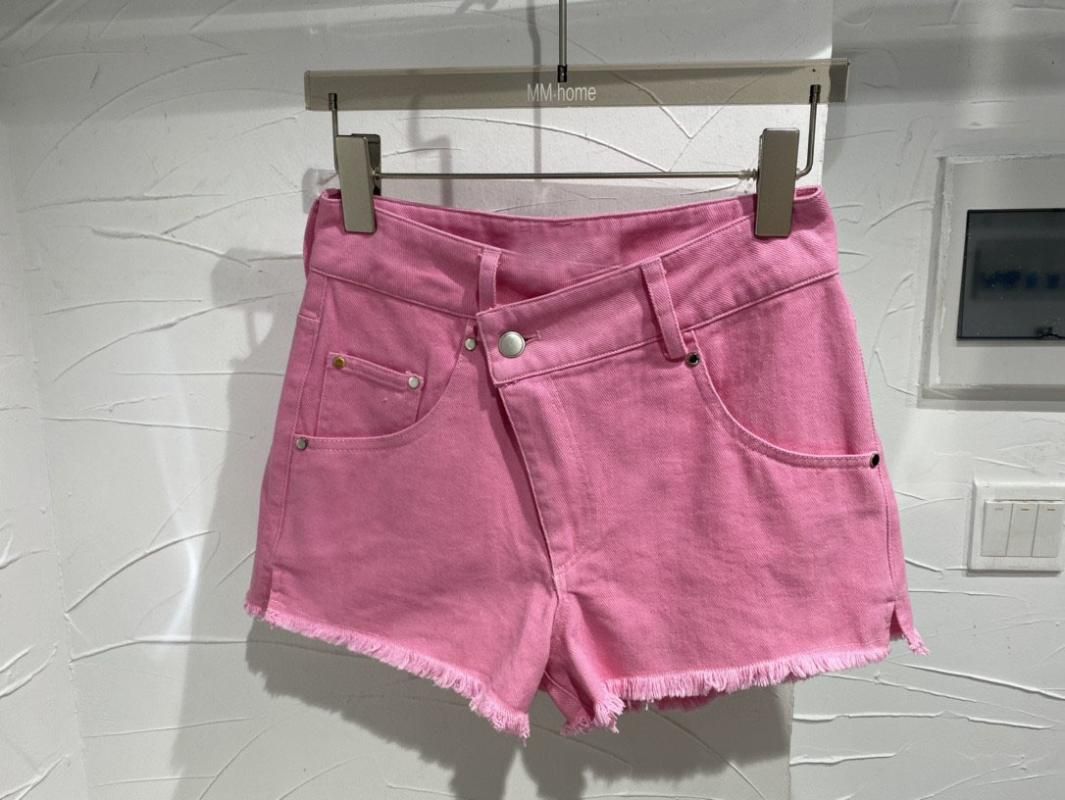 Compra Pantalones Cortos Para Mujer Moda De Verano 2021SS Mujeres Pantalones  De Mezclilla Rosa Para Damas DDXGZ2 7.06 Barato | Entrega Rápida Y Calidad  | Es.Dhgate