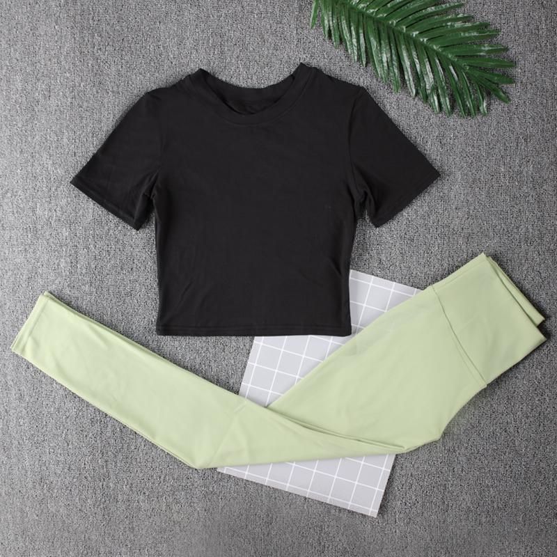 BlackGreen Short Set