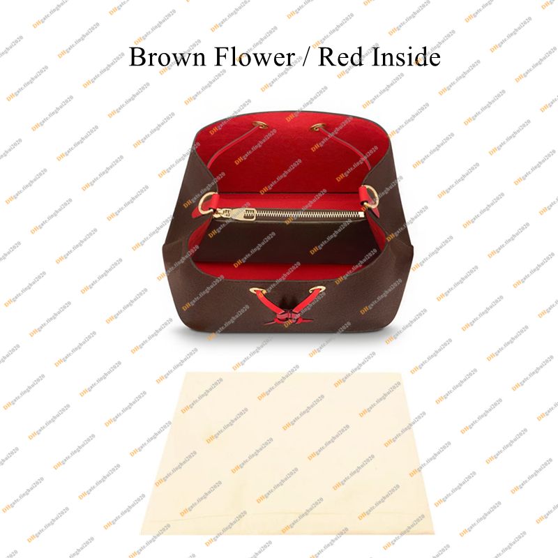 Brown Flower & Red Inside