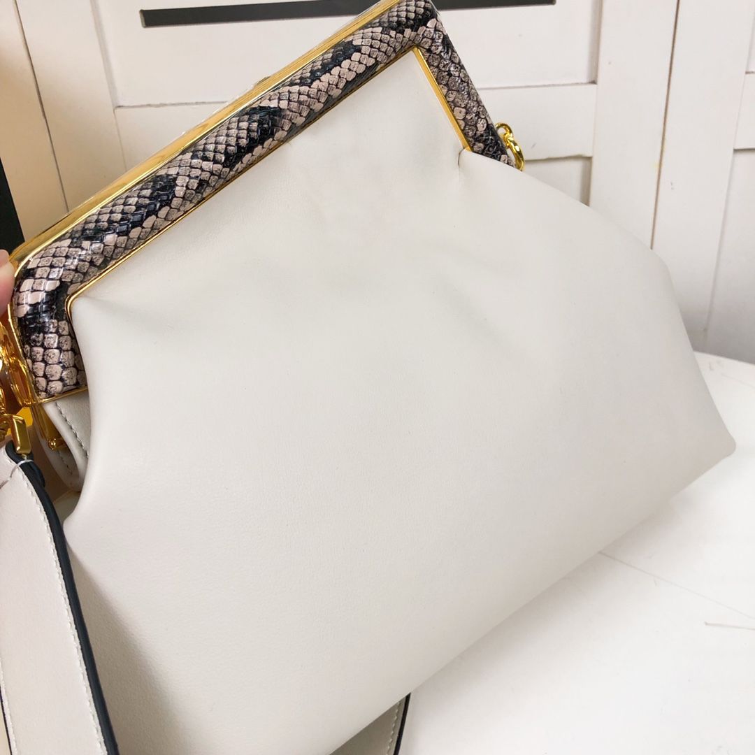 Designer Handbags Clutch Bag Fluffy Plush Metal Hemming Genuine Leather ...