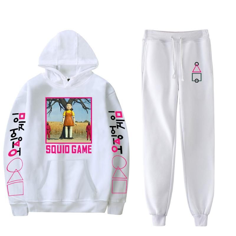 Compra Ropa De Jogging Squid Game Step Sportswear Conjuntos Casual Chándal  De Dos Piezas Conjunto De Dos Piezas Top Y Pantalones Traje De Sudor  Masculino Sporting Trajes Disfraz Barato | Entrega Rápida
