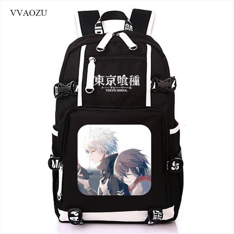 Tokyo Ghoul Mochilas Kaneki Ken Cosplay Mochila gran capacidad Casual Rucksack Mochila Back Pack