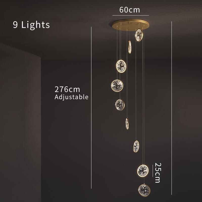 D60cm 9 lamps Changeable