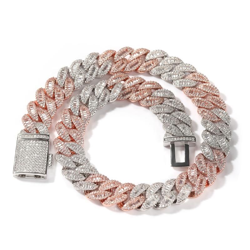 Silver Rosegold 7inch Bransoletka