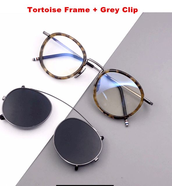 Tortoise grey clip