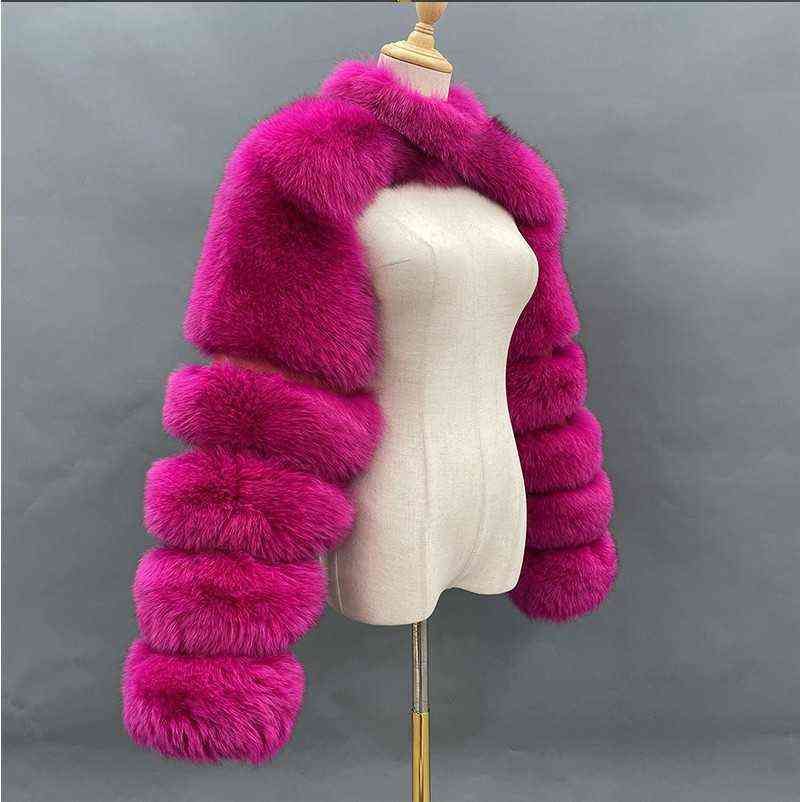 manteau fuchsia