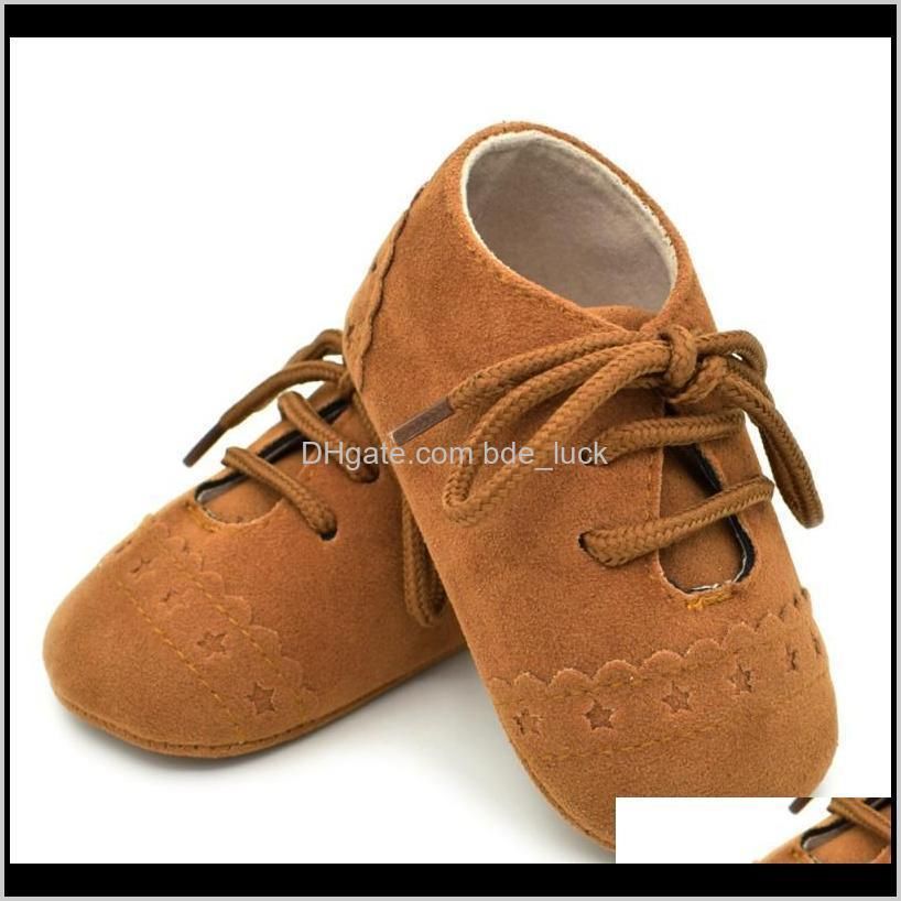 Niños Niños Niñas Cuero Suave Zapatos para Zapatillas Antideslizante prewalkers 