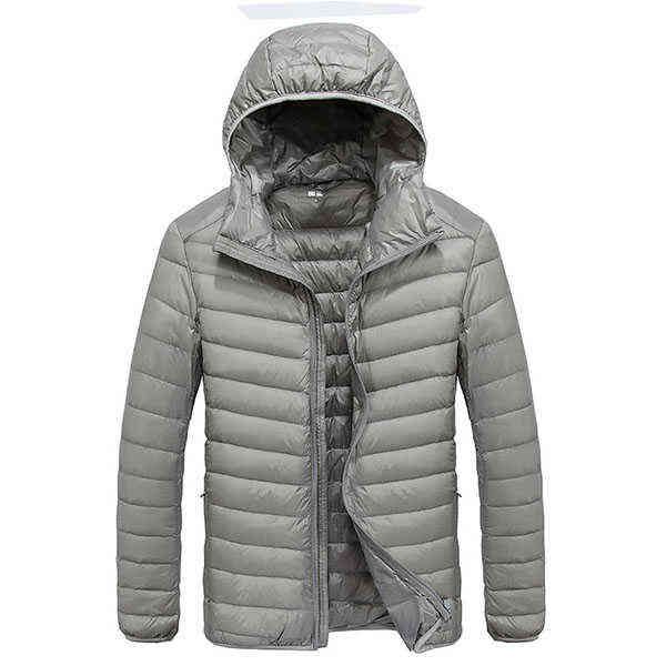 Gray Down Jacket