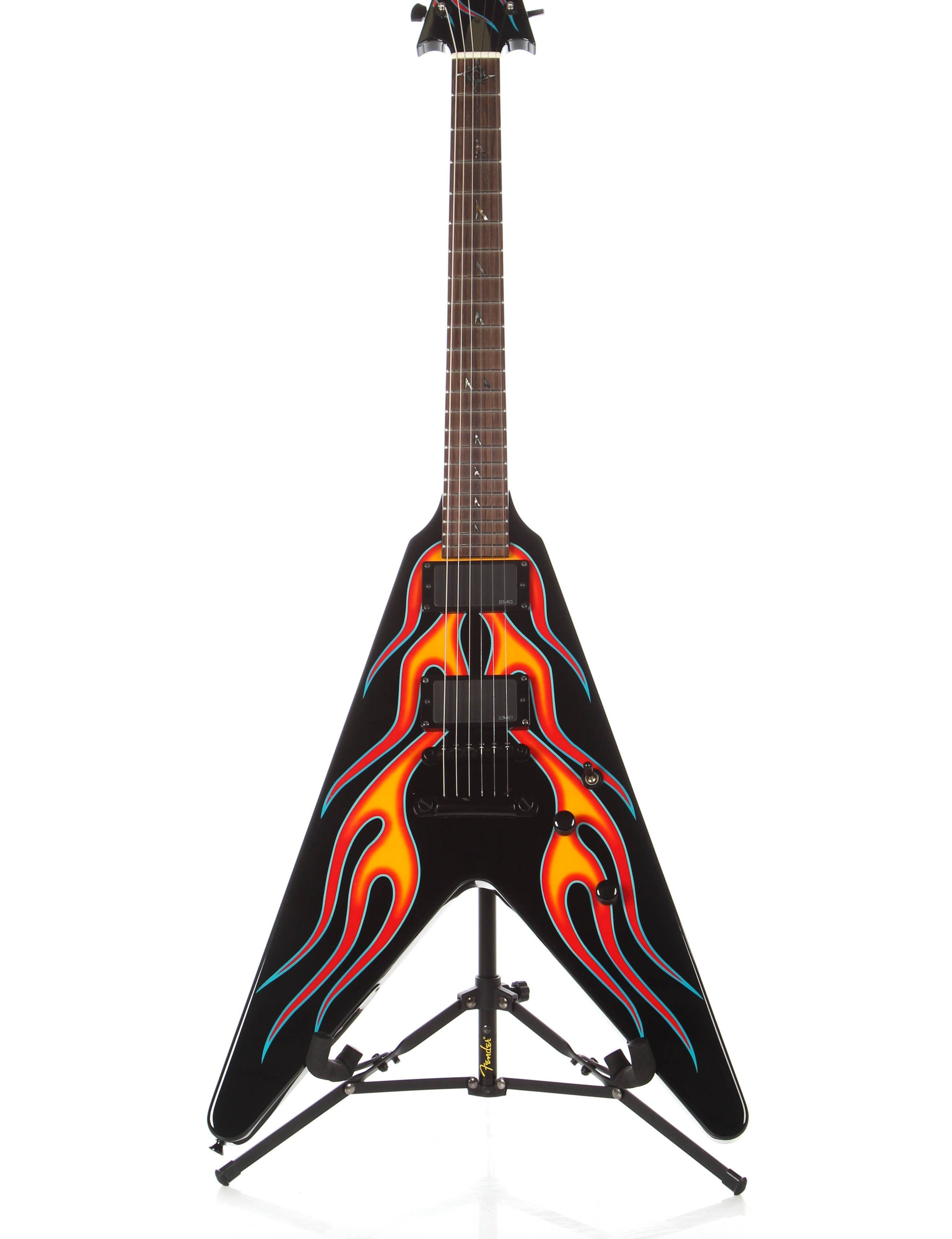 Rare James Hetfield Jh 1 Hot Rod Flying V Red Flames Electric Guitar M Ninja Star Inlay China Emg Pickups Black Hardware From Jugg Guitar 126 14 Dhgate Com Rare James Hetfield Jh 1 Hot Rod Flying V Red Flames Electric Guitar M Ninja Star Inlay China Emg Pickups Black Hardware From Jugg Guitar 126 14 Dhgate Com