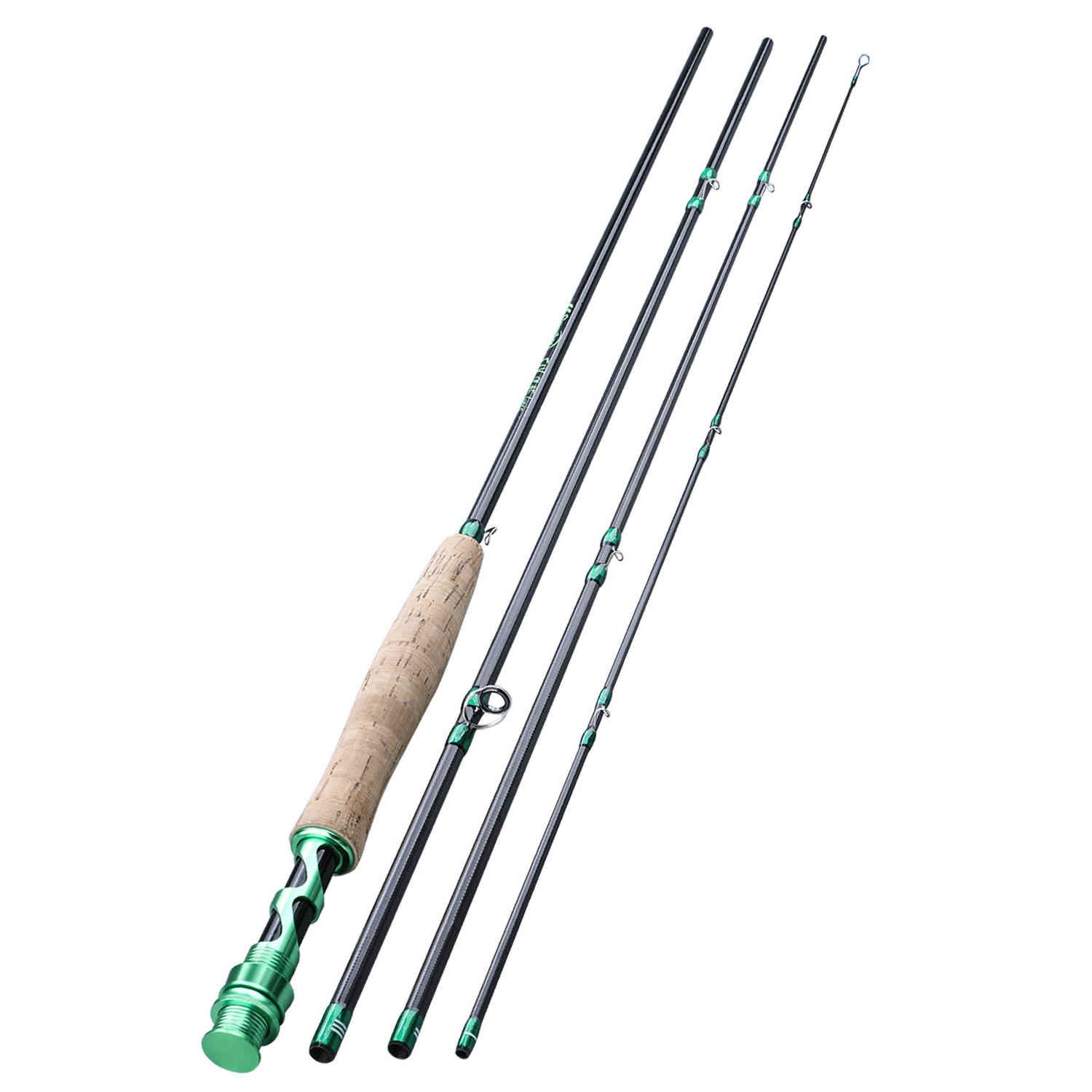 Green Fishing Rod