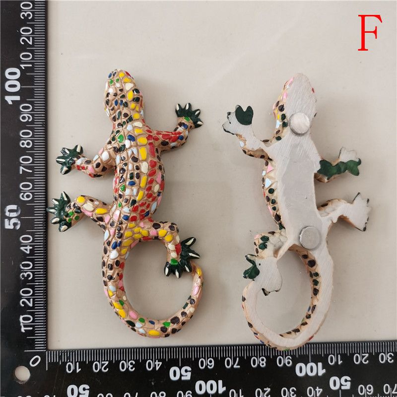 3D Spanish Dominican Republic Tourism Commemorative Lizard Gecko