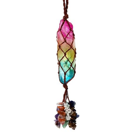 7 couleurs chakras pendentif