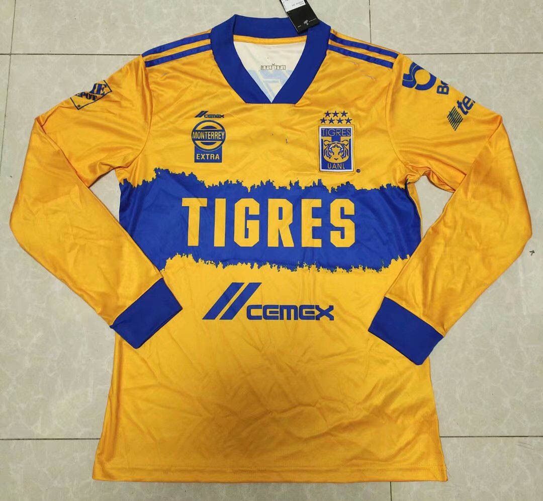 tigres uanl jersey long sleeve