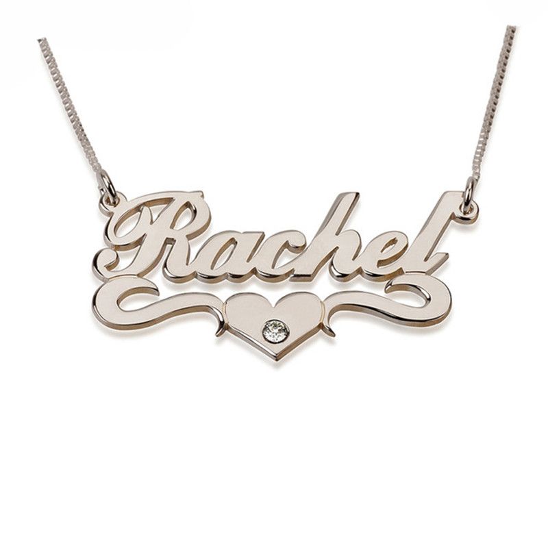 Personalized Name Necklace Gold Chain 
