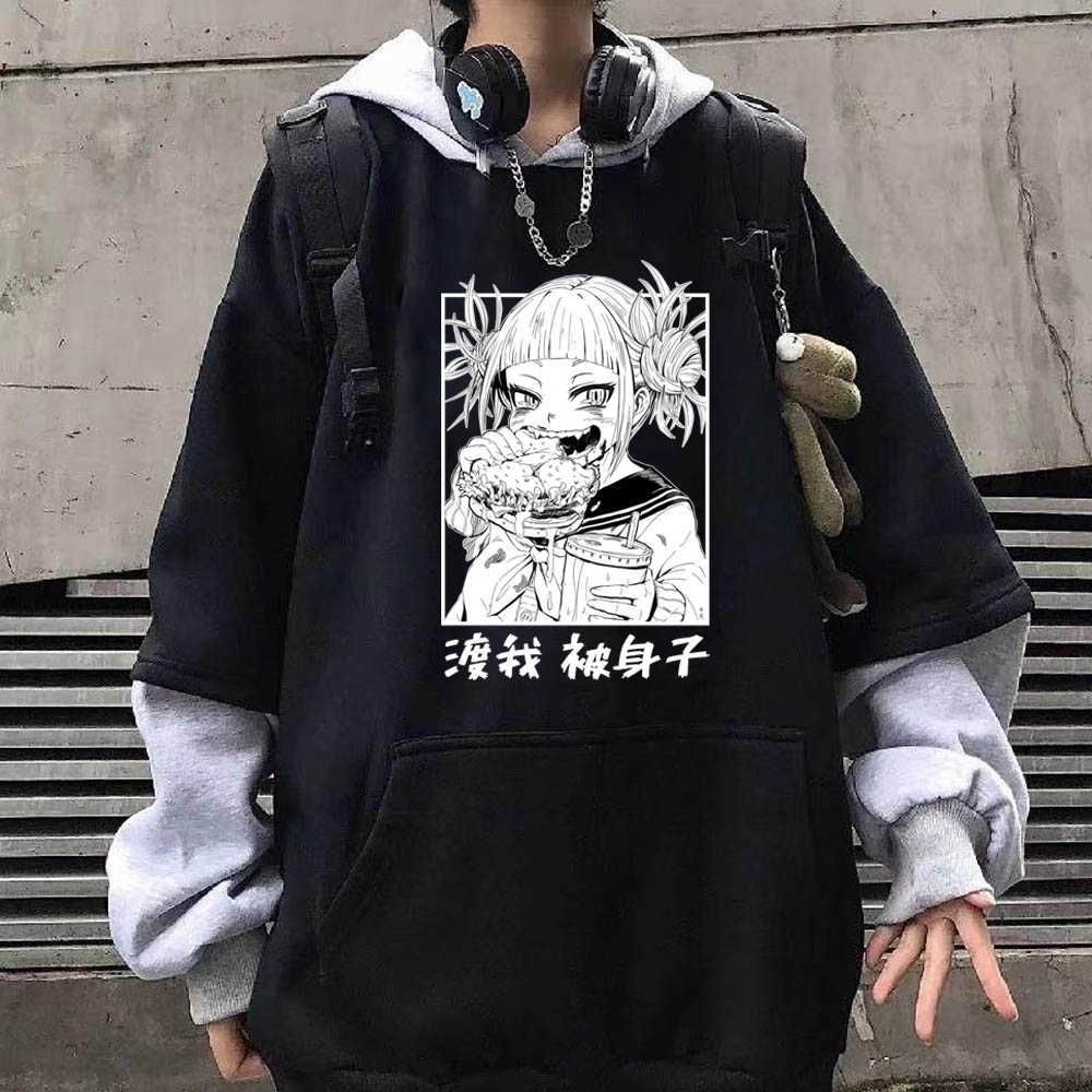 Compra Anime My Hero Academia Himiko Toga Imprimir Sudadera Con Capucha Hip  Hip Hop Sudadera Punk Streetwear Harajuku Unisex Hoodie G1007 Barato |  Entrega Rápida Y Calidad | Es.Dhgate
