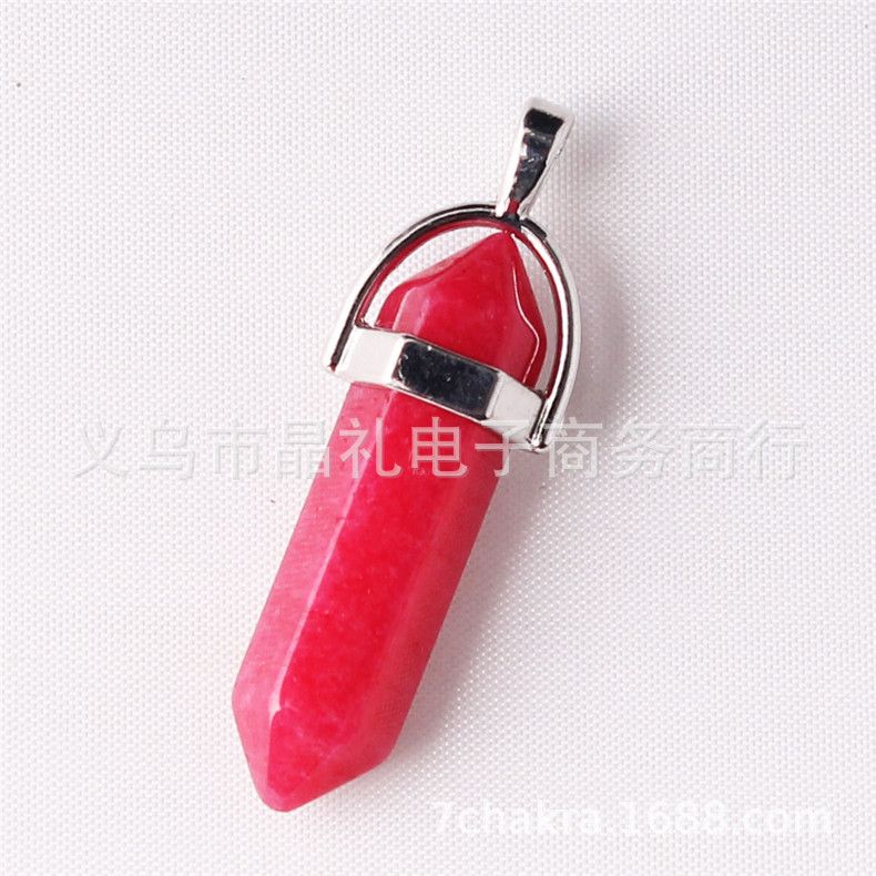 Ruby + wax touw-32x8mm