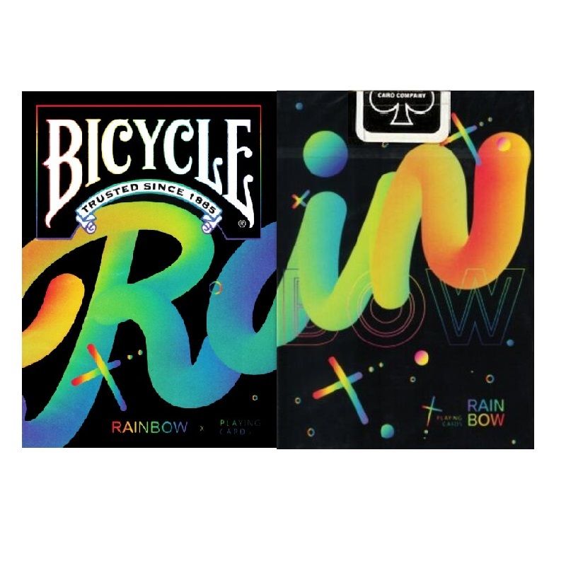 دراجة rainbow v2 أوراق اللعب بواسطة EPCS ألعاب بطاقة USPCC Cride Deck Deck Poker Size Magic Tricks الدعائم