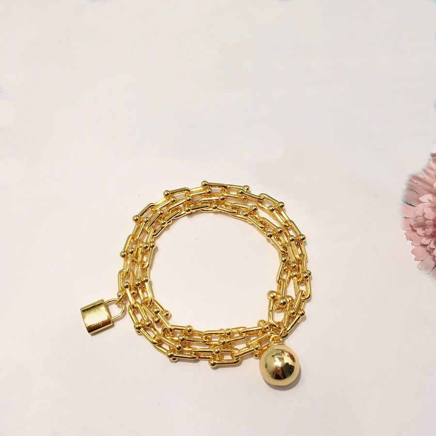 Geel goud / armband