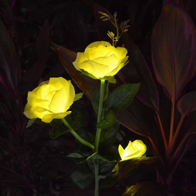 Rose Lamp Yellow