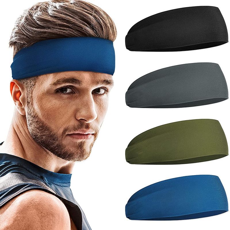 fout laser Makkelijk te gebeuren Basketbal Voetbal Haarband Sneldrogende Sportbands Mannen Vrouwen Fitness  Yoga Haarbanden Effen Kleur Zeer Elastische Hoofdband Groothandel Van 6,24  € | DHgate