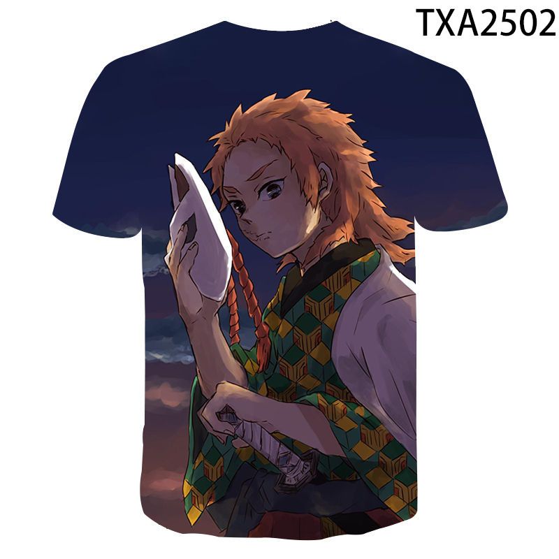LALLing Top e Pantaloncini da Donna Casual Estivi T-Shirt 2 Pezzi Abiti Demon Slayer Kimetsu No Yaiba Kamado Nezuko Tute Stampate a Cartoni Animati 