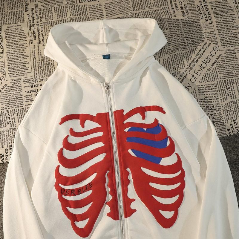 y2k zip up moletom com capuzs