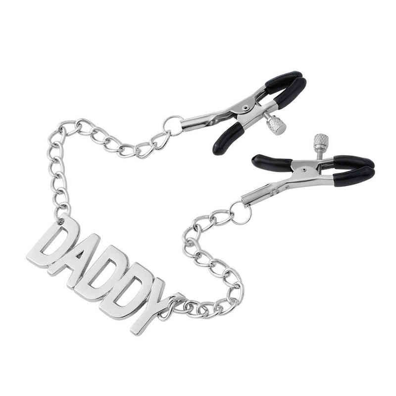 Daddy Iron Chain Milk Clip