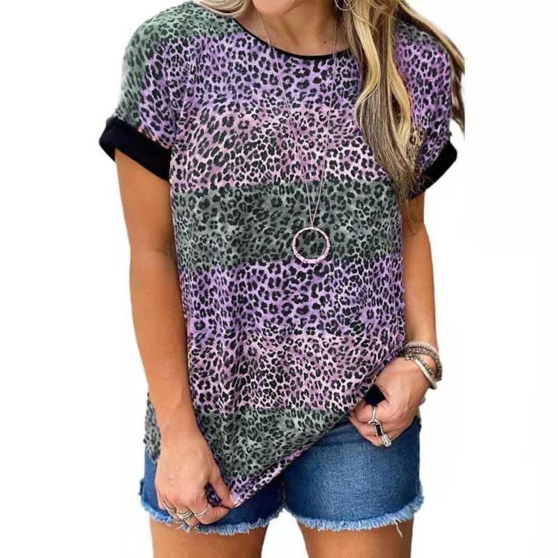U Blusa Mujer 1982 Estampado Cuello Redondo Suelto Corto S 7 U Blusa Mujer 1982 Estampado Cuello Redondo Suelto Corto S 7