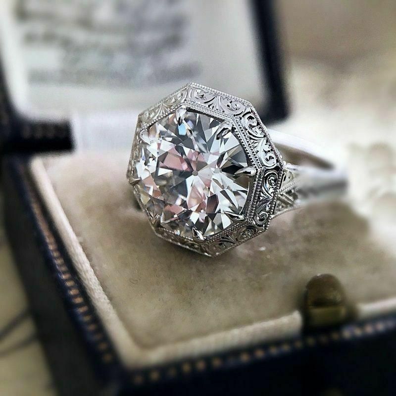 Huitan Nuevo Giro Estilo Étnico Anillo De Mujer Blanco Y De Huitan Nuevo Giro Estilo Étnico Anillo De Mujer Blanco Y De