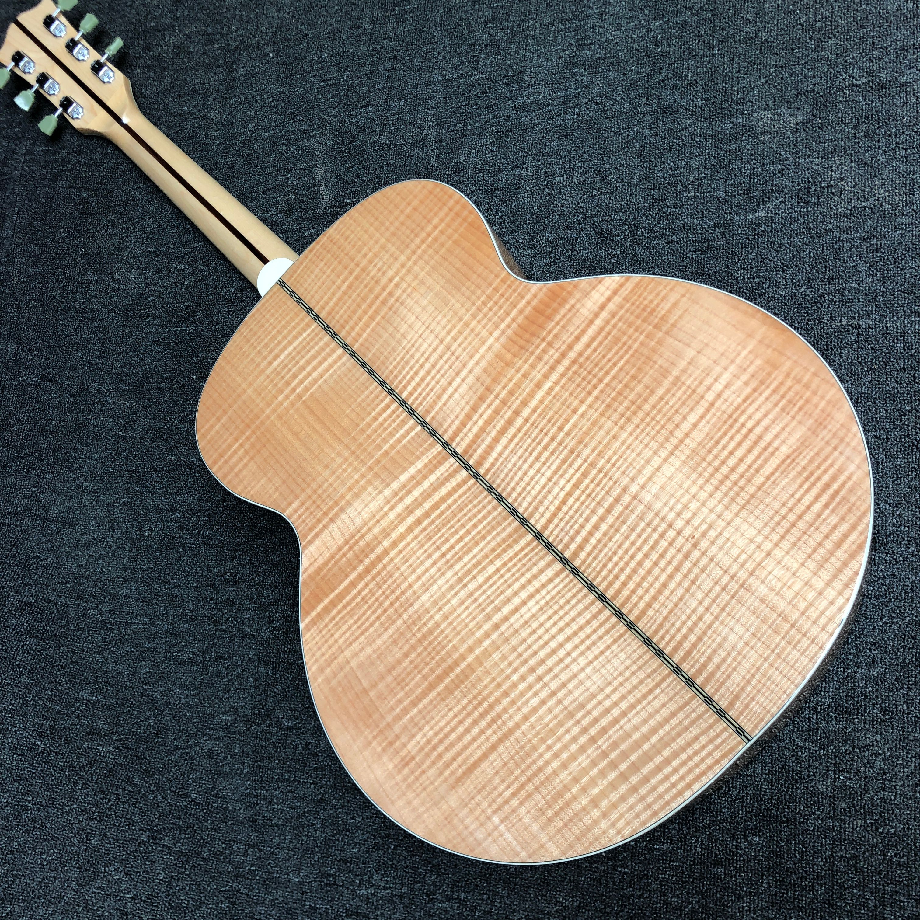 Compra Elvis Presley Modelo J200 Guitarra Acústica 43 Pulgadas Jumbo Spand  Spruce Top Flame Maple Cuerpo Guitarre Acoustique Barato | Entrega Rápida Y  Calidad | Es.Dhgate