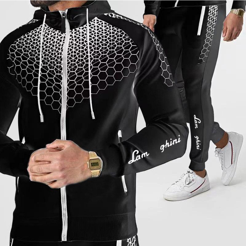 Compra 2021 Traje De Primavera Diseñadores De Hombre Trajes De Chándal De Ropa  Deportiva Otoño Ropa De Navidad Marca Con Capucha Sudadera Con Capucha  Sudadera + Pantalones De Jogging Hombre Sports Set