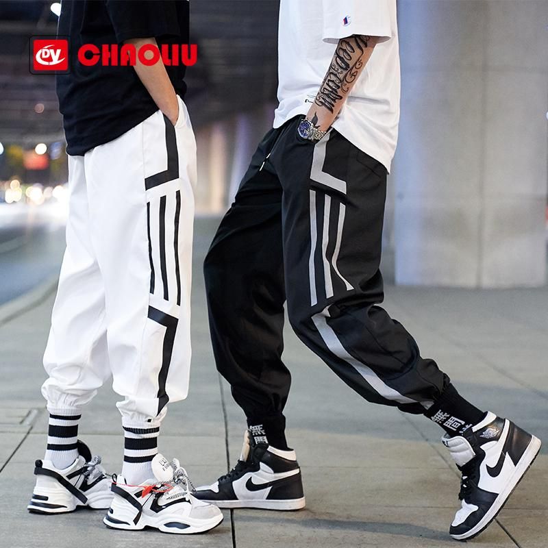 Pantalones para hombre Mens Side Lado Anime Harem para 2022 Tendencias de moda Ropa Adolescentes Hip Pantalones para hombre Mens Side Lado Anime Harem para 2022 Tendencias de moda Ropa Adolescentes Hip