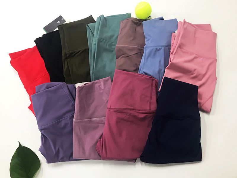 Compra Lycra Tela Color Sólido Mujer Pantalones Yoga Pantalones De Cintura  Alta Gimnasio Desgaste Leggings Elástico Fitness Lady Sports Outdoor  Pantalones Barato | Entrega Rápida Y Calidad | Es.Dhgate