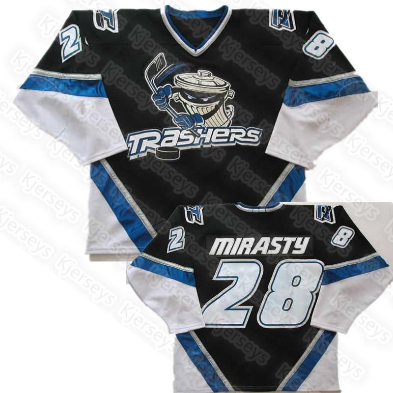 Cobranded Danbury Trashers Hockey Jersey Mike Rupp Brent Gretzky