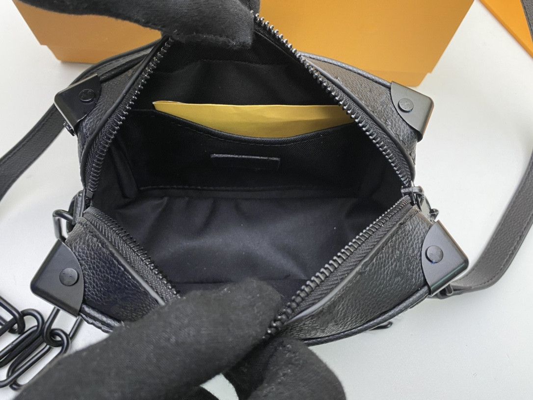 Mens Mini Soft Trunk Box Black Flower Wallet Duffle Bag Womens Designer  Luxury Tote Handbags Clutch Bag Genuine Leather Chain Cross Bodys Shoulder  Vanity Bags From Superbrandbags, $69.94