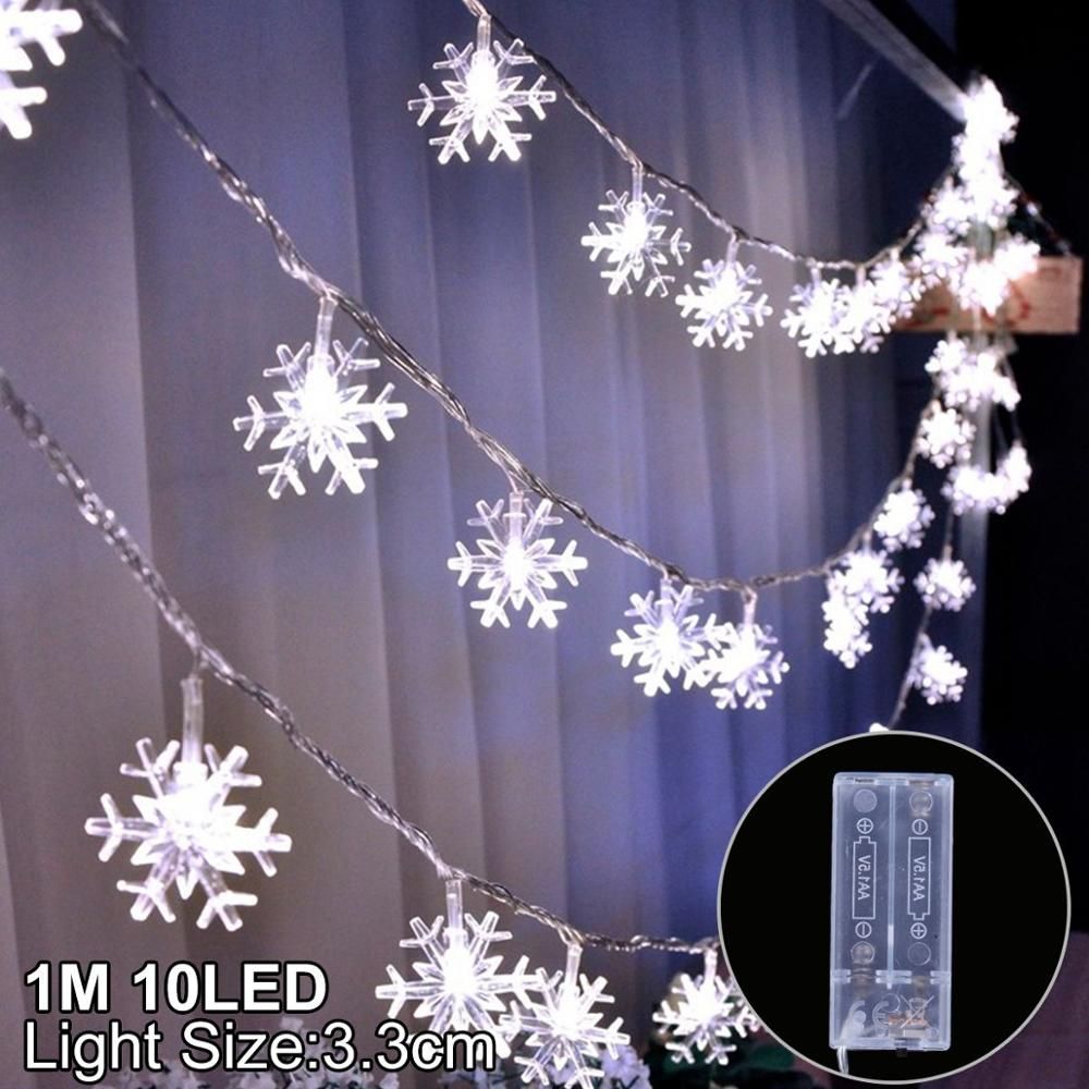 1M 10LED Blanc