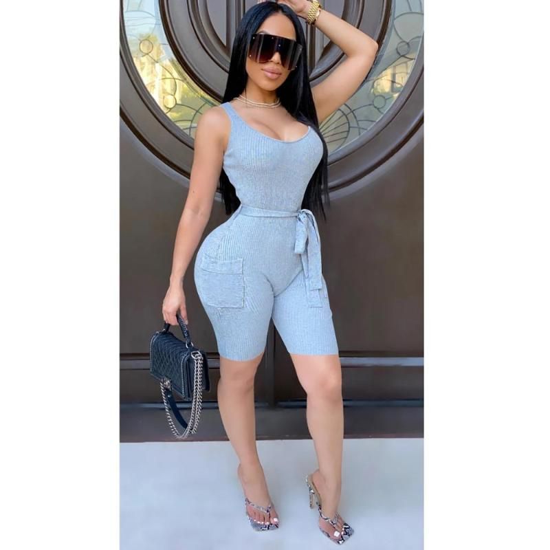 grey jumpsuit