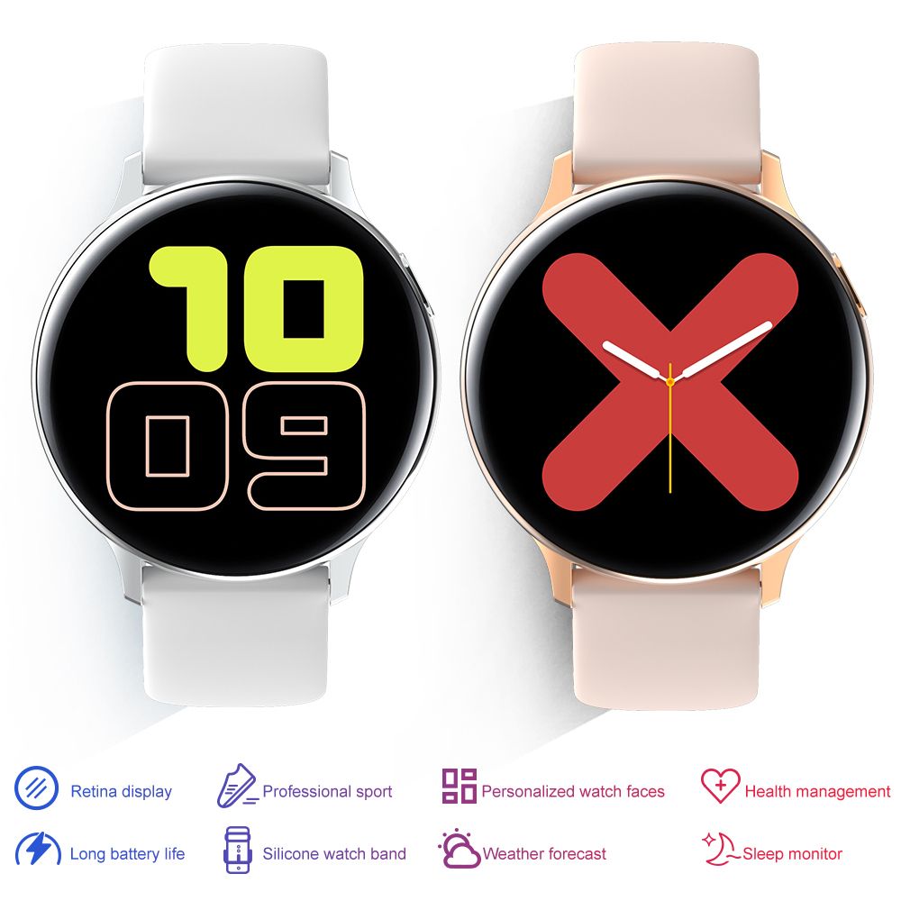 Suministro Al Por Mayor S20 Watch Active 2 44mm Smart Watch IP68 Relojes De  Ritmo Cardíaco Real A Prueba De Agua Reloj Inteligente Reloj De  Dropshipping Mood Rastreador Respuesta Llamada Passómetro Presión