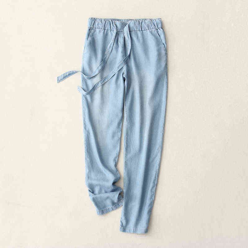 Pantalon bleu clair