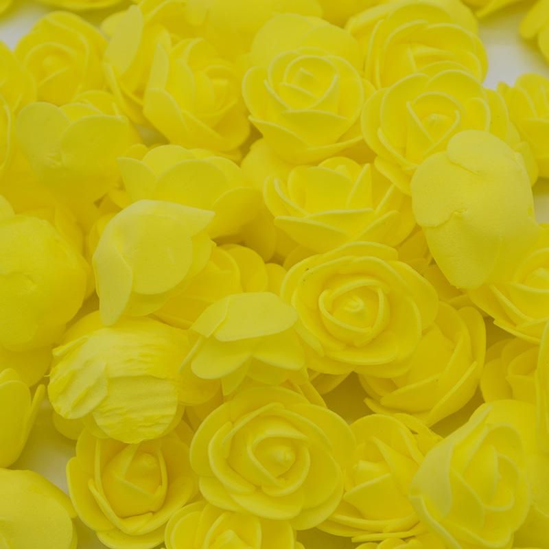 200 pcs rose jaune