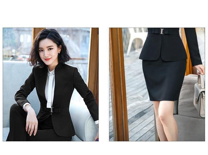 Black Skirt Suit