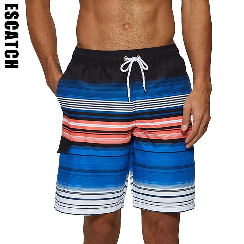 Ethnic Pattern Quick Dry Swim Trunk Men 