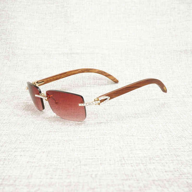 Wood t Red Lens