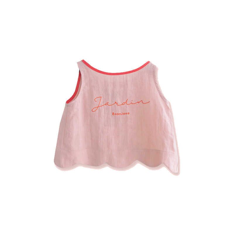 Pink Sleeveless Top