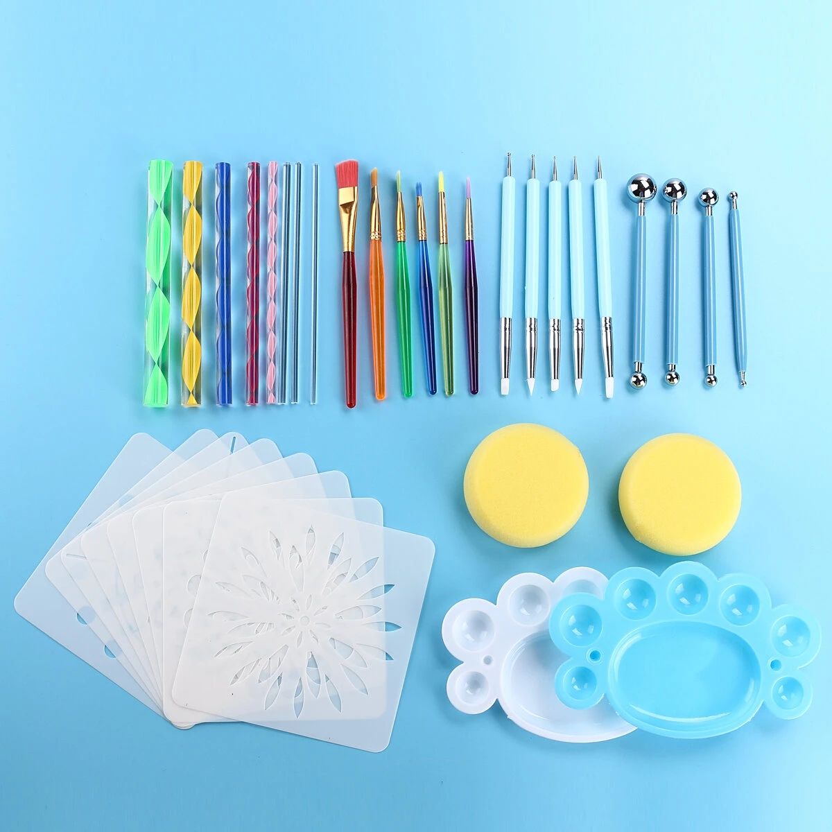 DIY Mandala Dotting Tools Rock Painting Kits Dot Art Pen Paint Stencil From  Chinabrands, $13.71