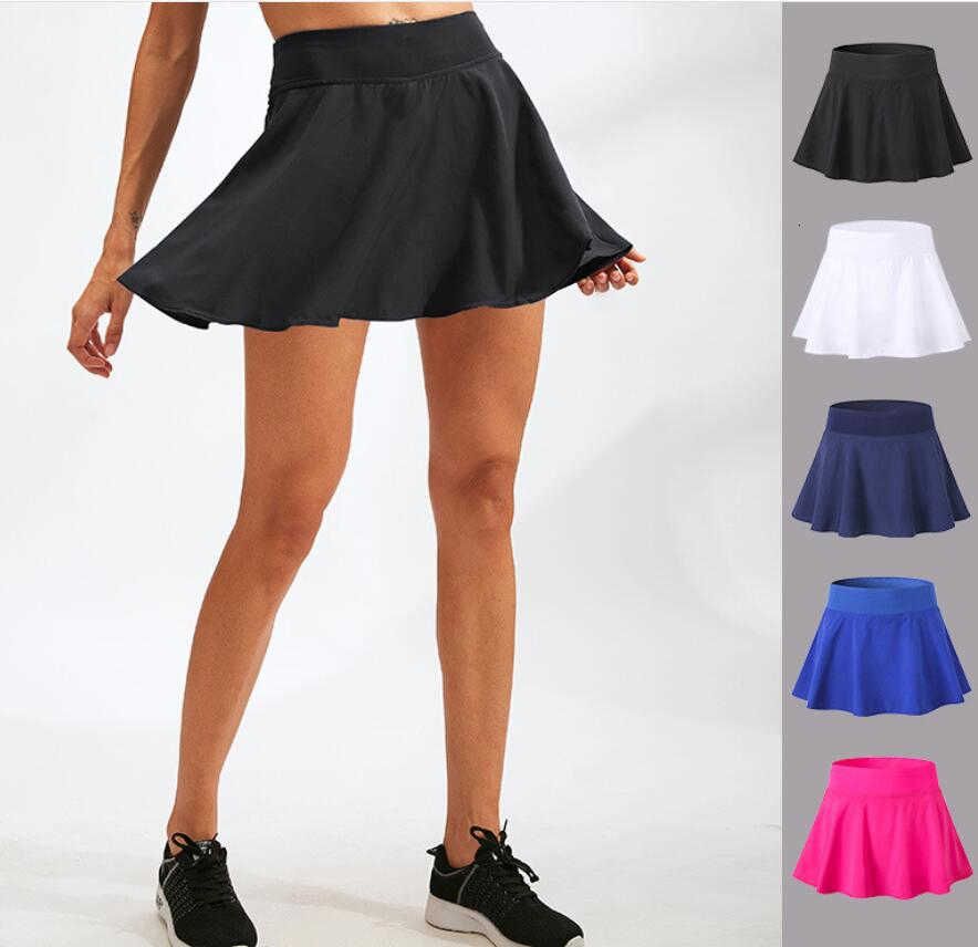 Falda Corta De Secado Rápido Con Forro De Tenis Y Yoga Para Falda Corta De Secado Rápido Con Forro De Tenis Y Yoga Para