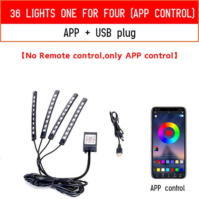 36LED USB -appen