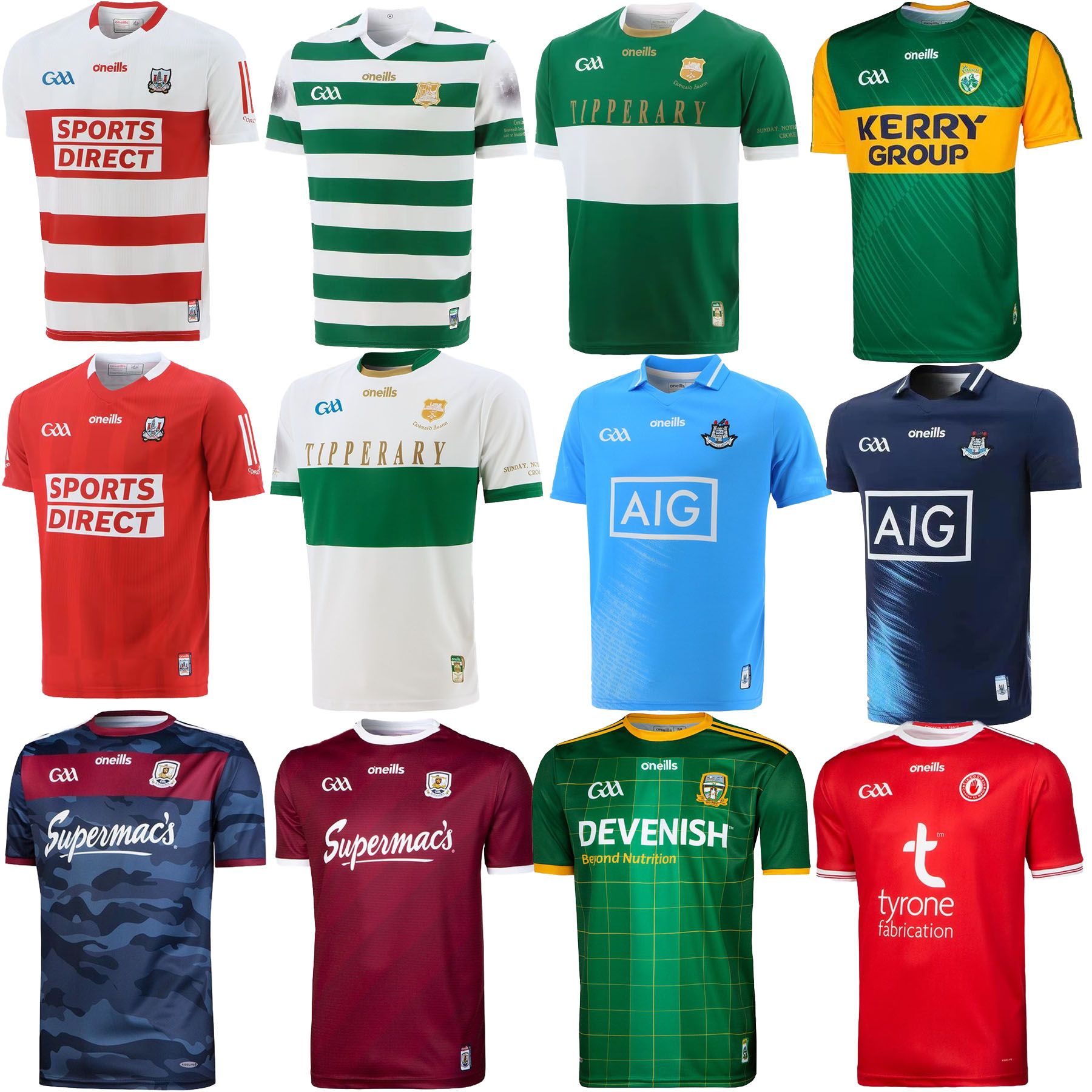 retro tyrone gaa jersey