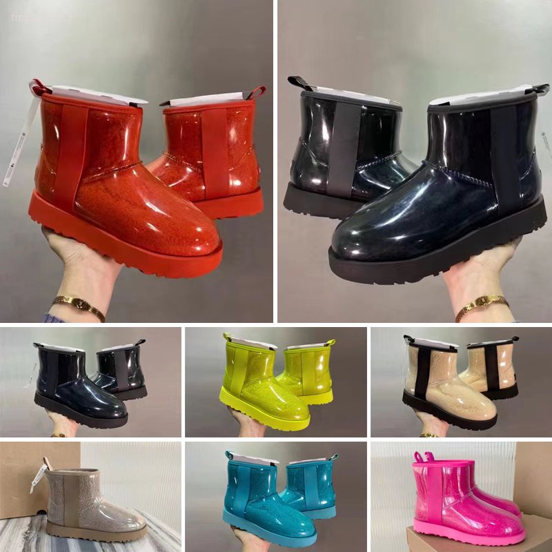 En kaliteli su geçirmez ayakkabı bayan kız kadın kar botları klasik tasarım u wgg aus 58155825 uzun boylu kısa sıcak tutmak US3-12