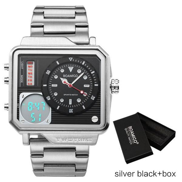 SilverBlack With Box